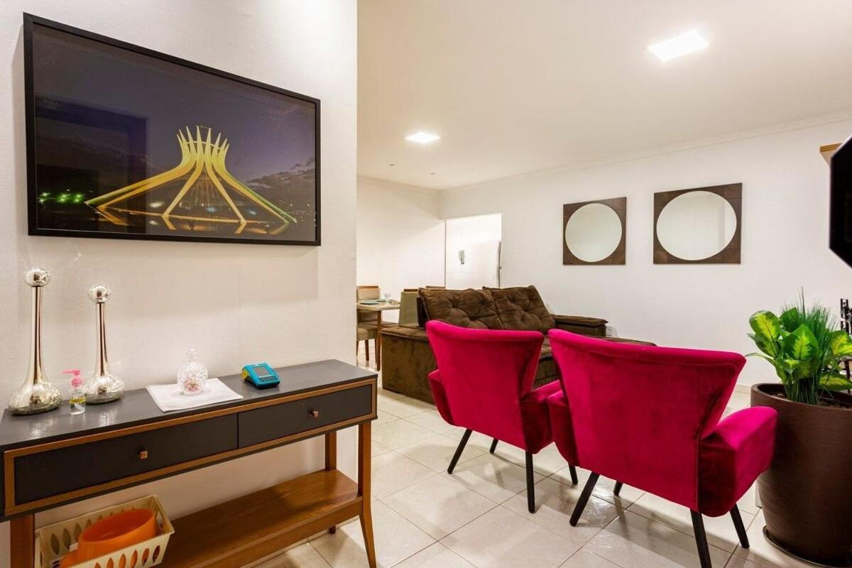 Ap 85M2 , 2Qts Com Suite , Estacionamento, Cozinha Completa , Wi-Fi 500Mb , Jr Catito 巴西利亚 外观 照片